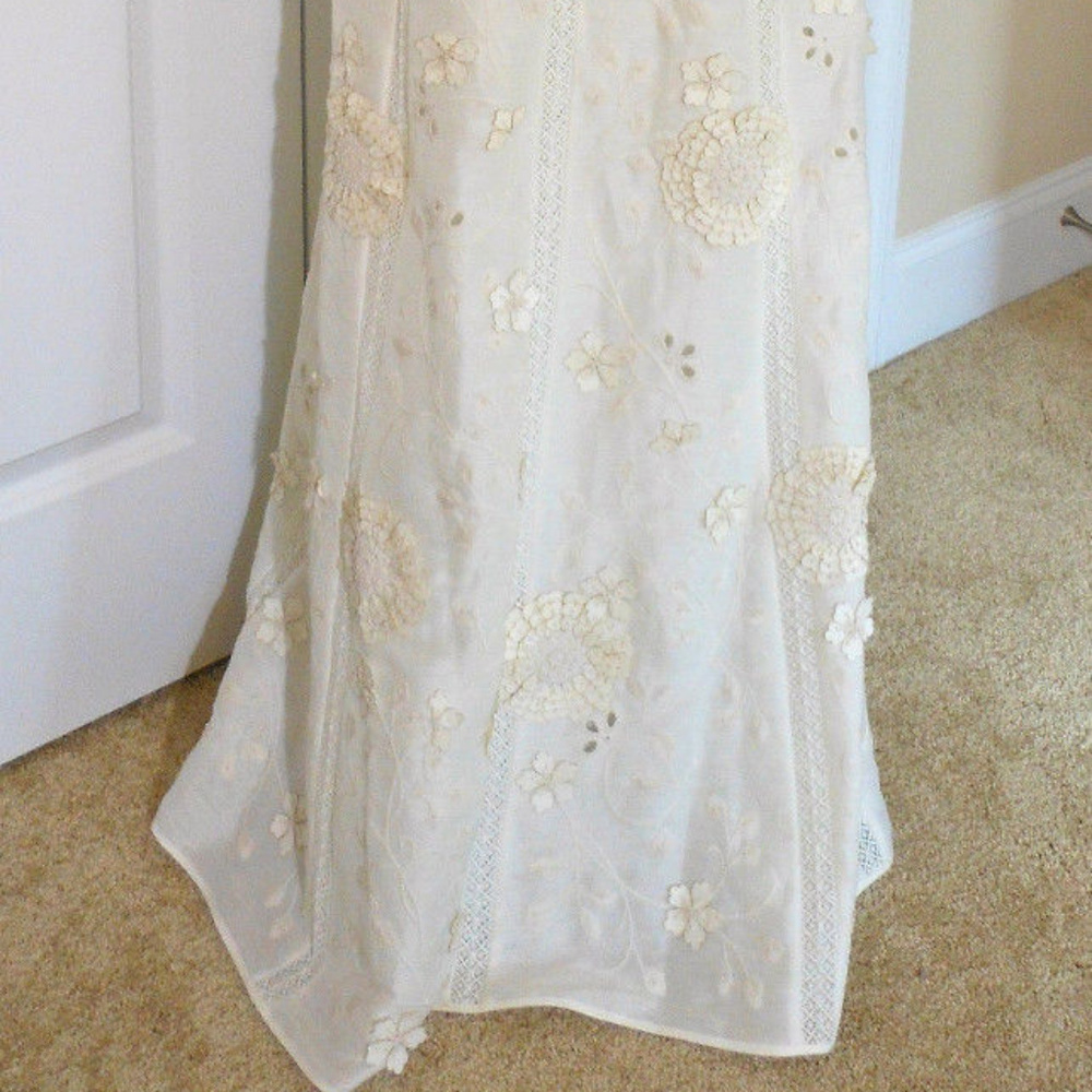 Anthropologie BHLDN NEW Greenhouse Halter Gala Gown Sz 0 & 4 - Picture 4 of 8
